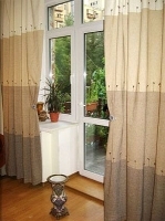 Штора "Коричное дерево", 160 см х 260 см артикул 838a.